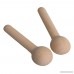 Mxfans 50x Kitchen Wooden Small Mini Spoons for Salt Condiment Coffee Honey - B07DQHQB9S